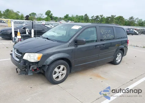 2012 Dodge Grand Caravan Sxt из США, поврежденный, VIN 2C4RDGCG1CR123250